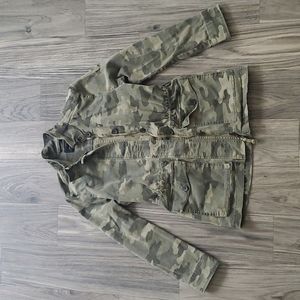 Camo anorak/cargo jacket
